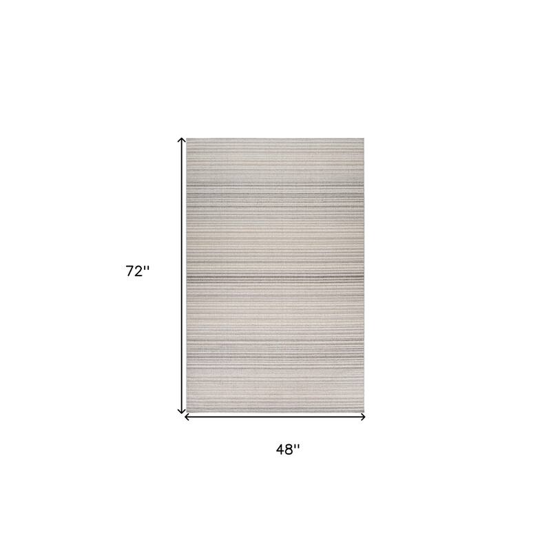 Boho Abstract Modern Stain Resistant Woven Durable Area Rug By HomeRoots