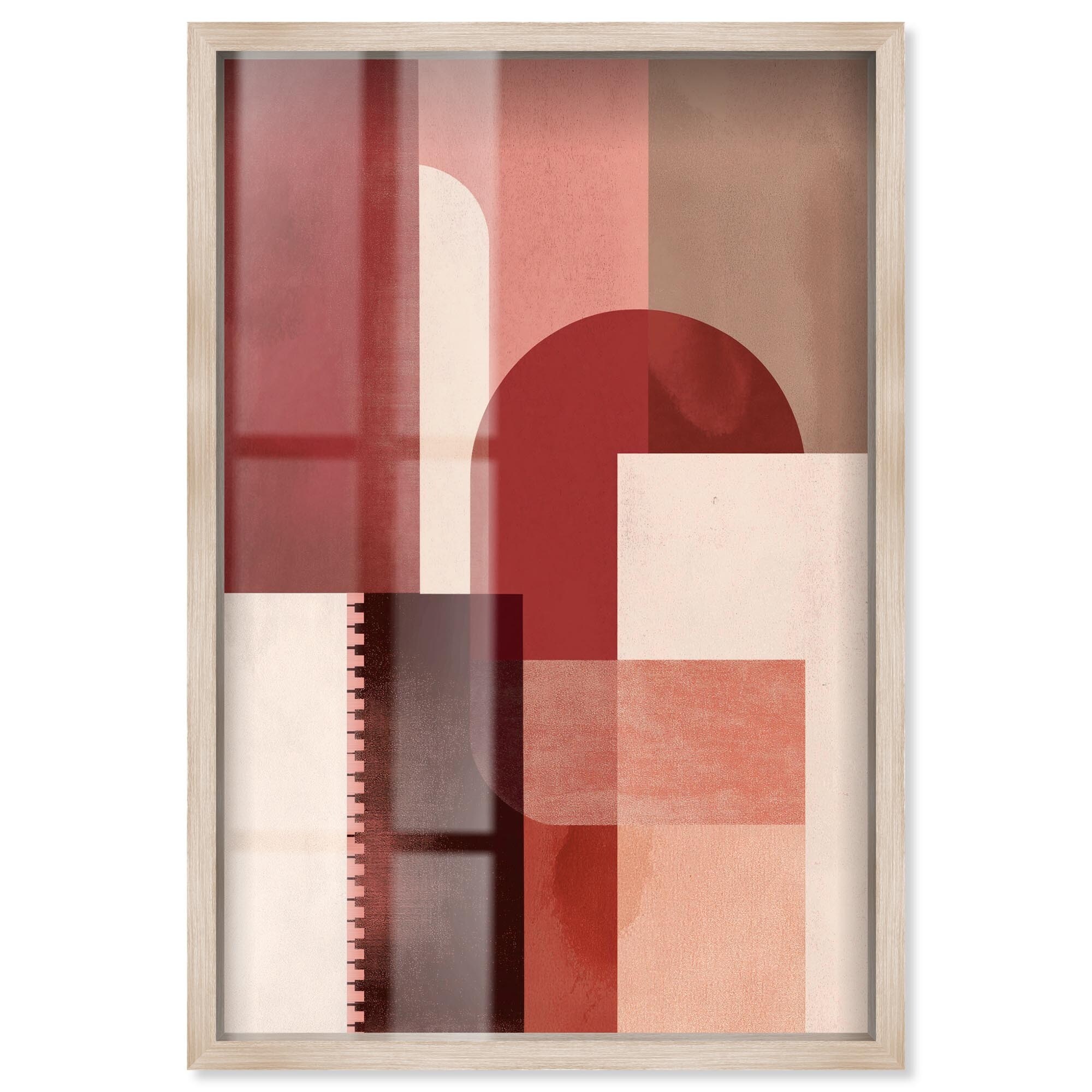 Urban Dusk III Boho Living Room Art Shadowbox Print by Art Remedy