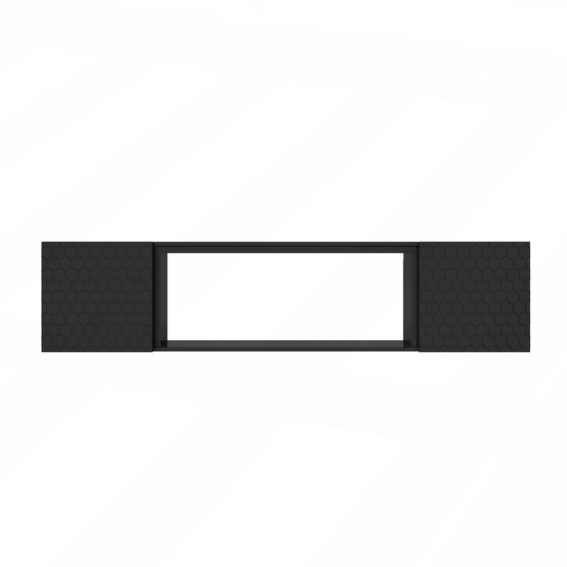 Floating TV Wall Mount Stand for 80 Inch TVs