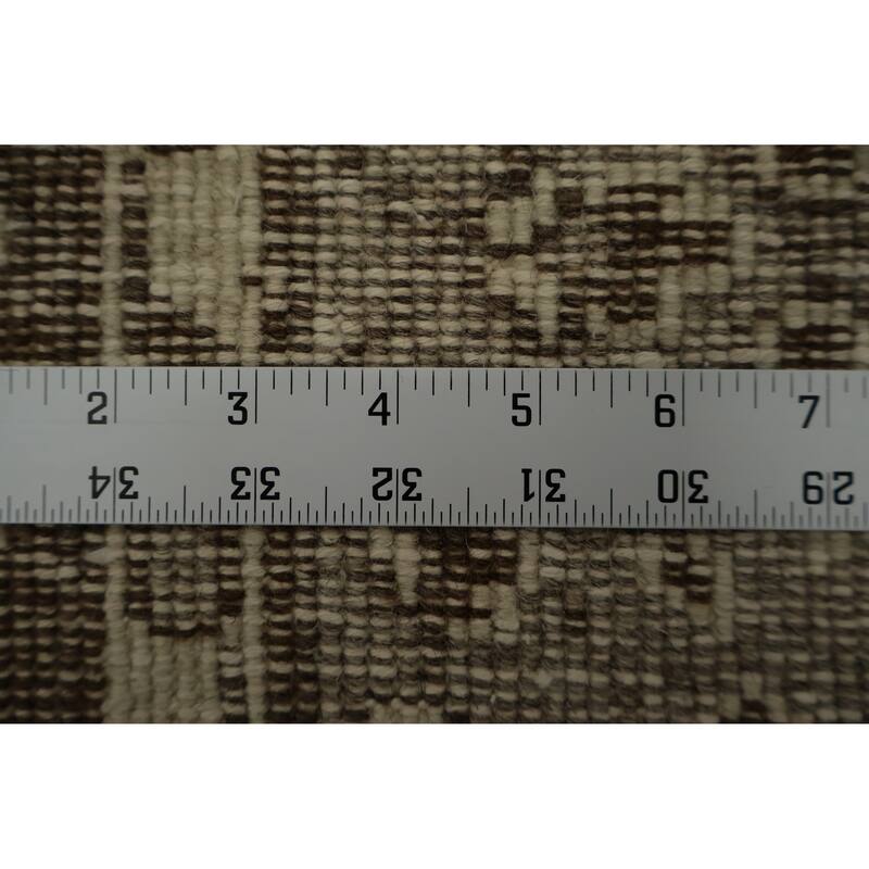 Hand Knotted Oriental 100% Wool Carpet Transitional Floral Beige & Ivories Anatolian Area Rug - 9' 2'' X 6' 2''