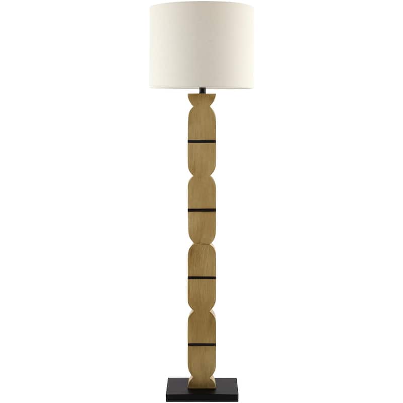 Livabliss Ayapel Traditional Accent Floor Lamp - 61"H x 16"W x 16"D
