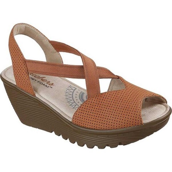 skechers tan sandals