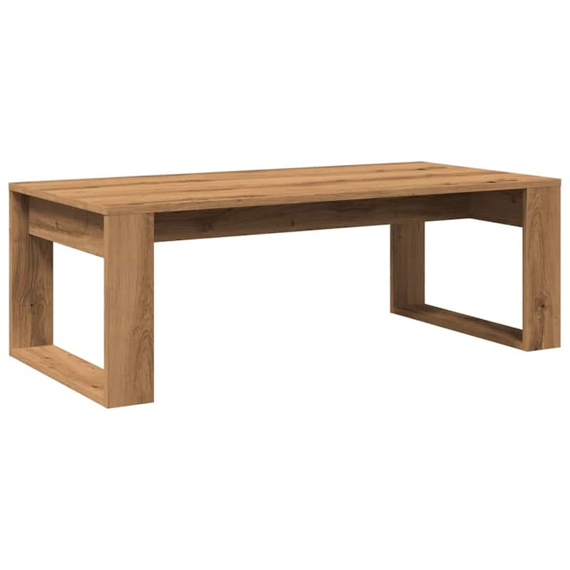 vidaXL Coffee Table Artisan Oak Engineered Wood Medium Durable