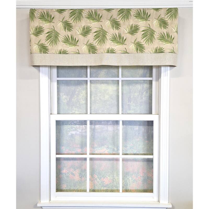 RLF Home Hawthorn Banded Valance