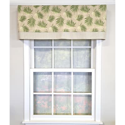 RLF Home Hawthorn Banded Valance