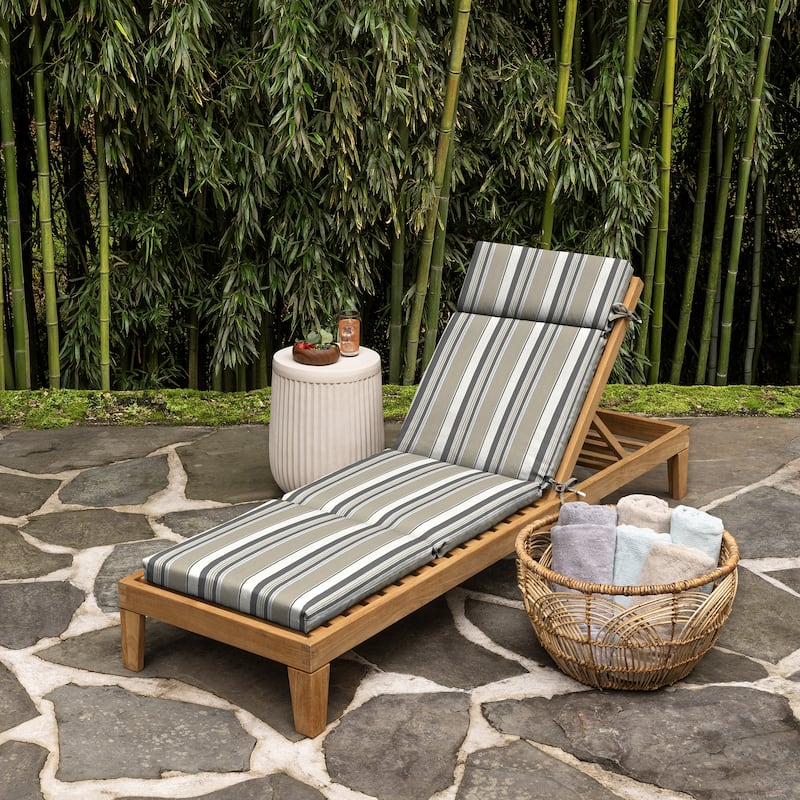 ARDEN earthFIBER Outdoor Chaise Cushion 72 x 21