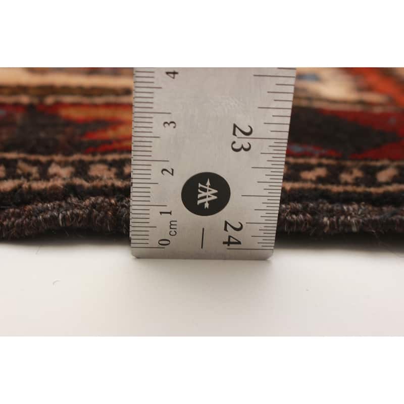 Teimani Red Rug 3'1" x 5'3" - 3'1 x 5'3
