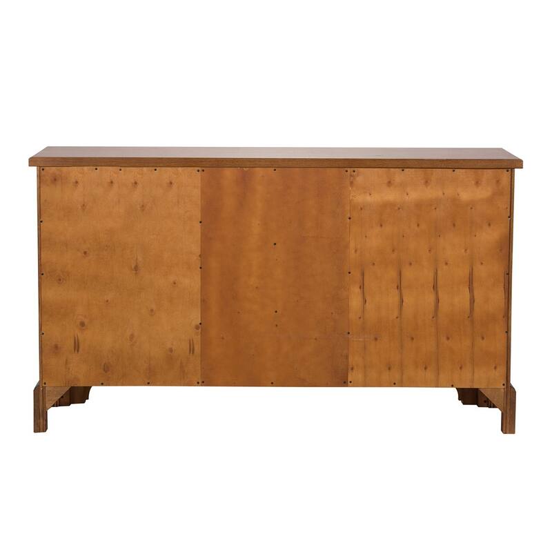 Treasures Rustic Oak 3-drawer Buffet