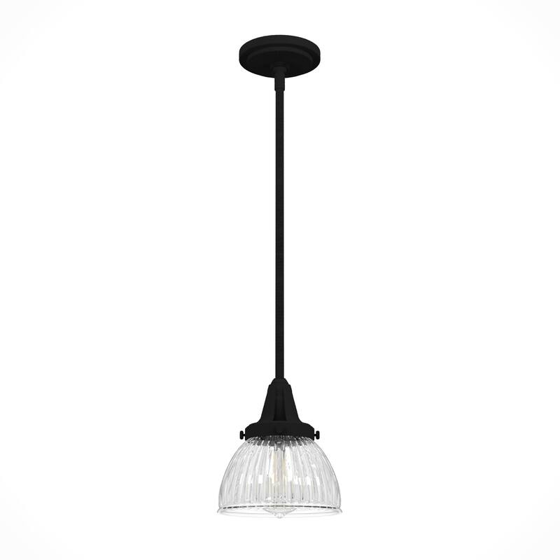 Hunter 7" Cypress Grove 1 Light Mini Pendant - Island, Dining, Entry, Hall - Industrial, Contemporary, Transitional