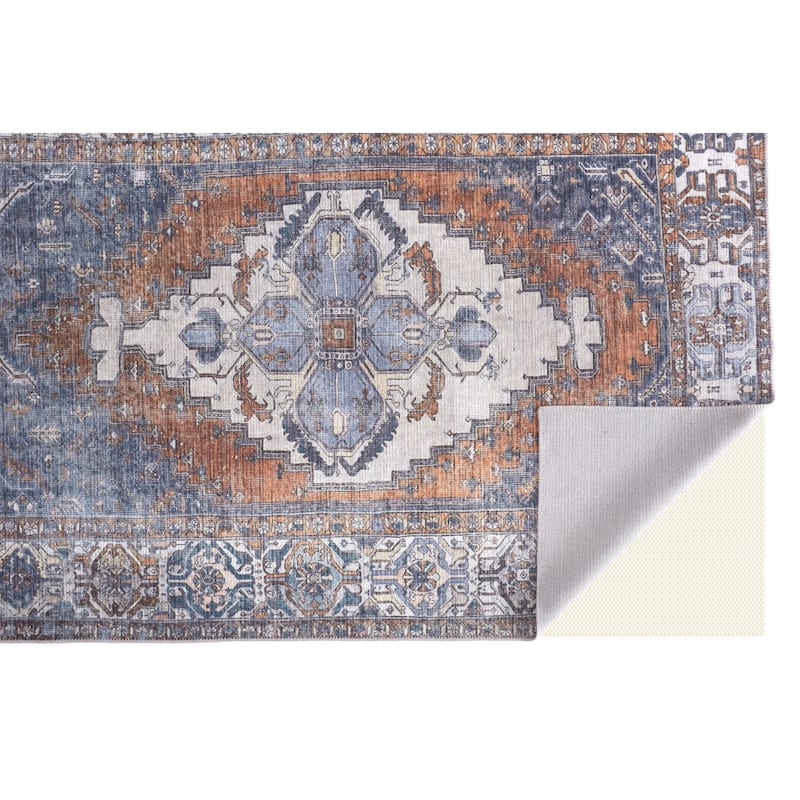 Grand Bazaar Prescott Machine Made Medallion Transitional Area Rug