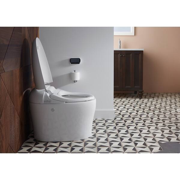 Shop Kohler K 77780 Karing 1 08 Gpf One Piece Elongated Toilet