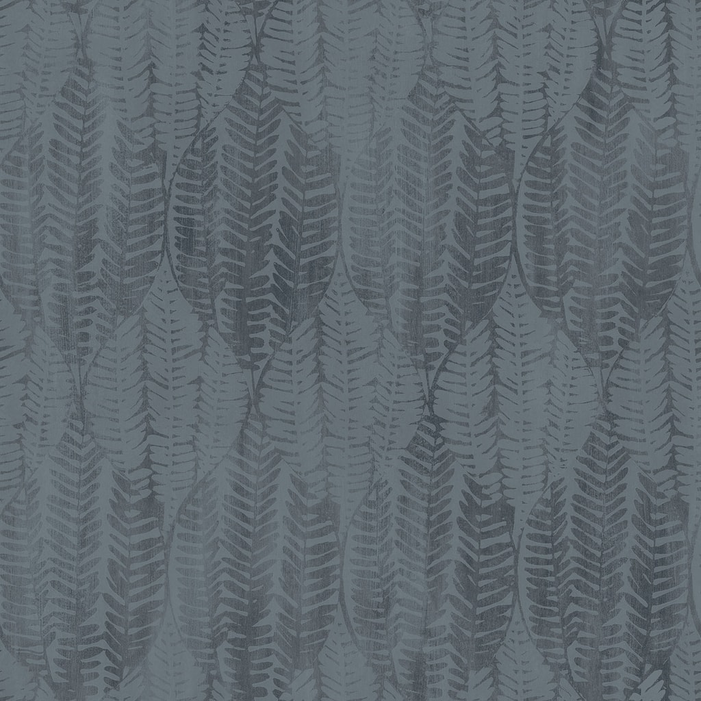 Galerie Wallcoverings Bazaar Wasabi Leaves Design Non-woven Metallic Wallpaper Roll
