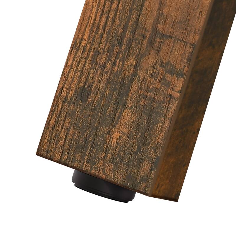 Moasis Farmhouse Bar Cabinet Wine Rack with RGB Light and Power Outlet