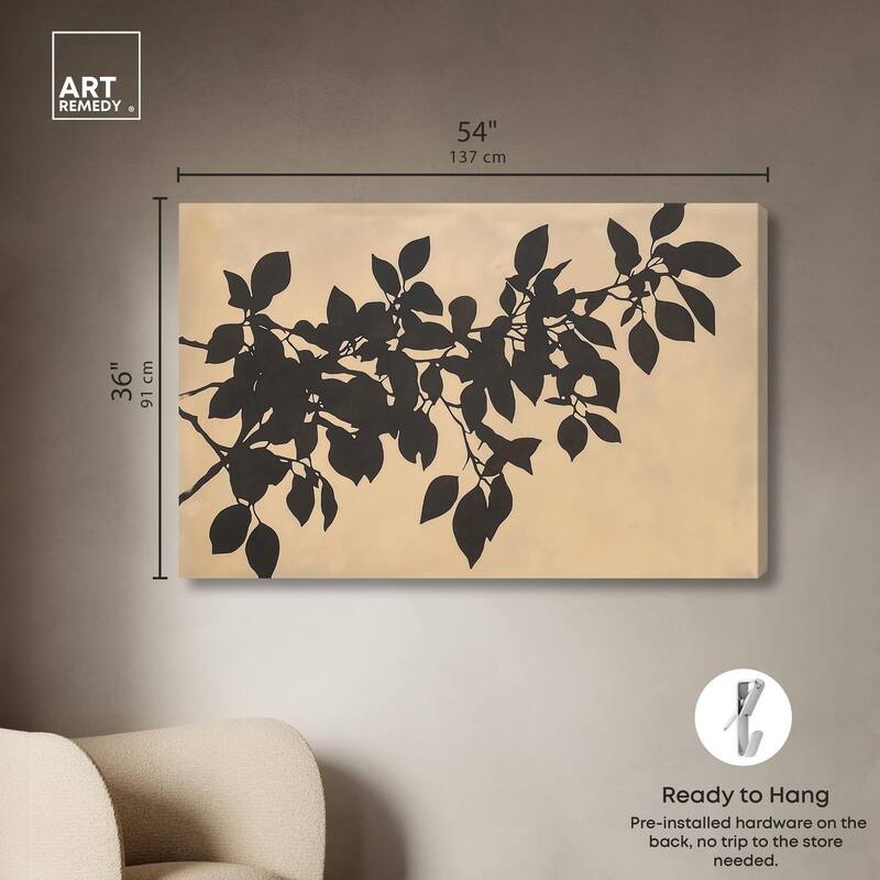 Antique Arboreal Canvas by Art Remedy, Gallery Wrapped