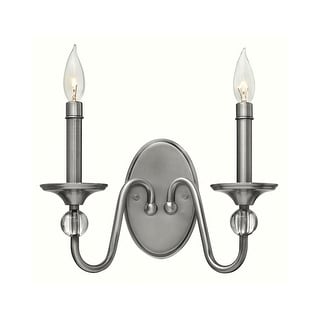 Hinkley Lighting 2 Light Double Wall Sconce from the Eleanor - Bed Bath ...