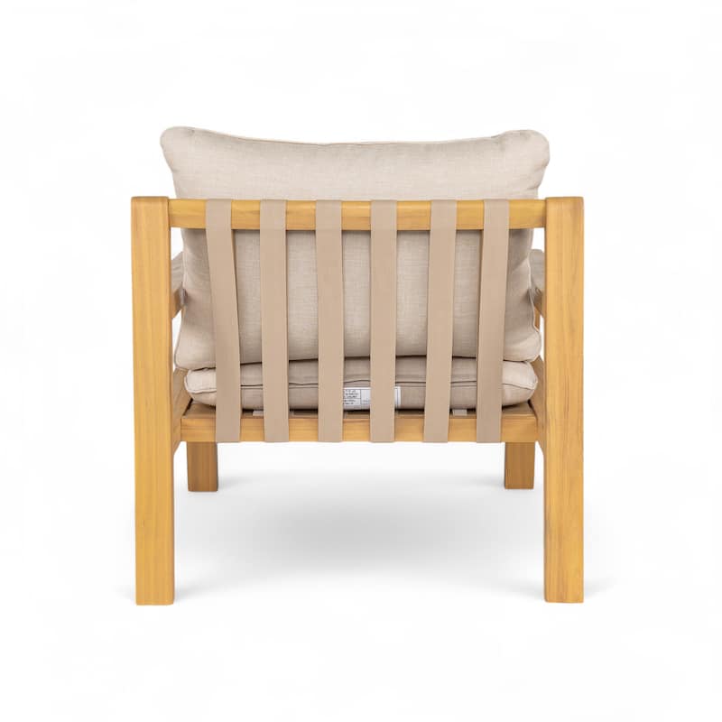 Christopher Knight Home- Ramsey Outdoor Acacia Wood Club Chair