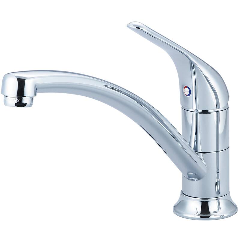 Pioneer Faucets Legacy 1.5 GPM Single Hole Kitchen Faucet with - Polished Chrome