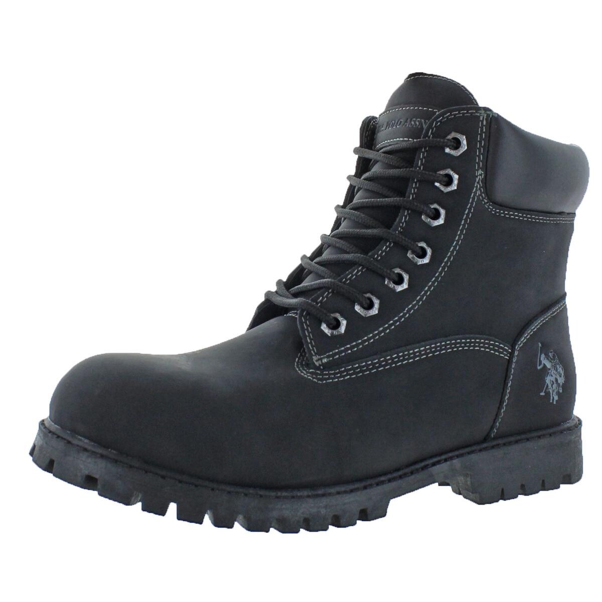 steel toe polo boots