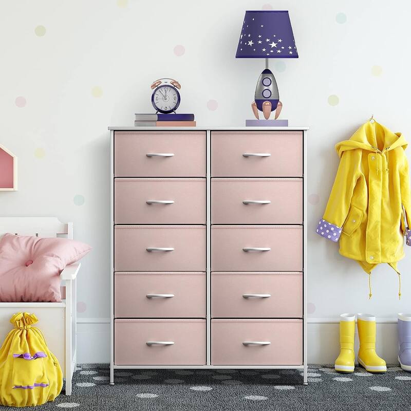 Dressers for Bedroom with 10 Drawers, Chest of Drawers for Bedroom