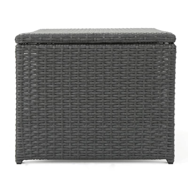 St. Lucia Outdoor Wicker Coffee Table by Christopher Knight Home