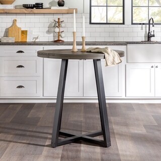 Middlebrook 36-inch Round Solid Wood Counter-Height Dining Table