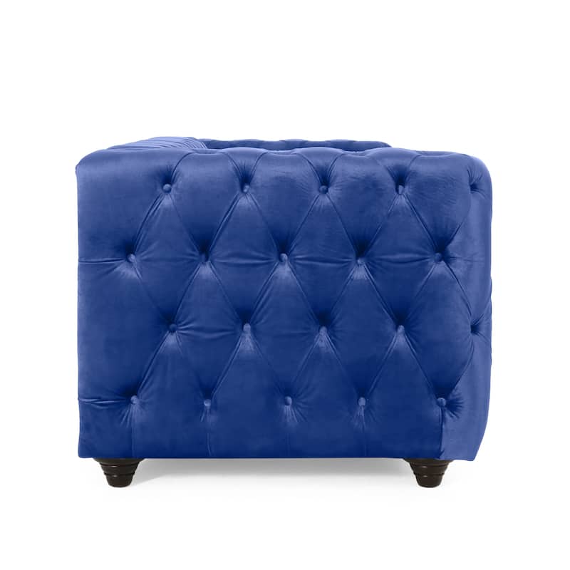 Sagewood Transitional Deeply Tufted Sofa by Christopher Knight Home
