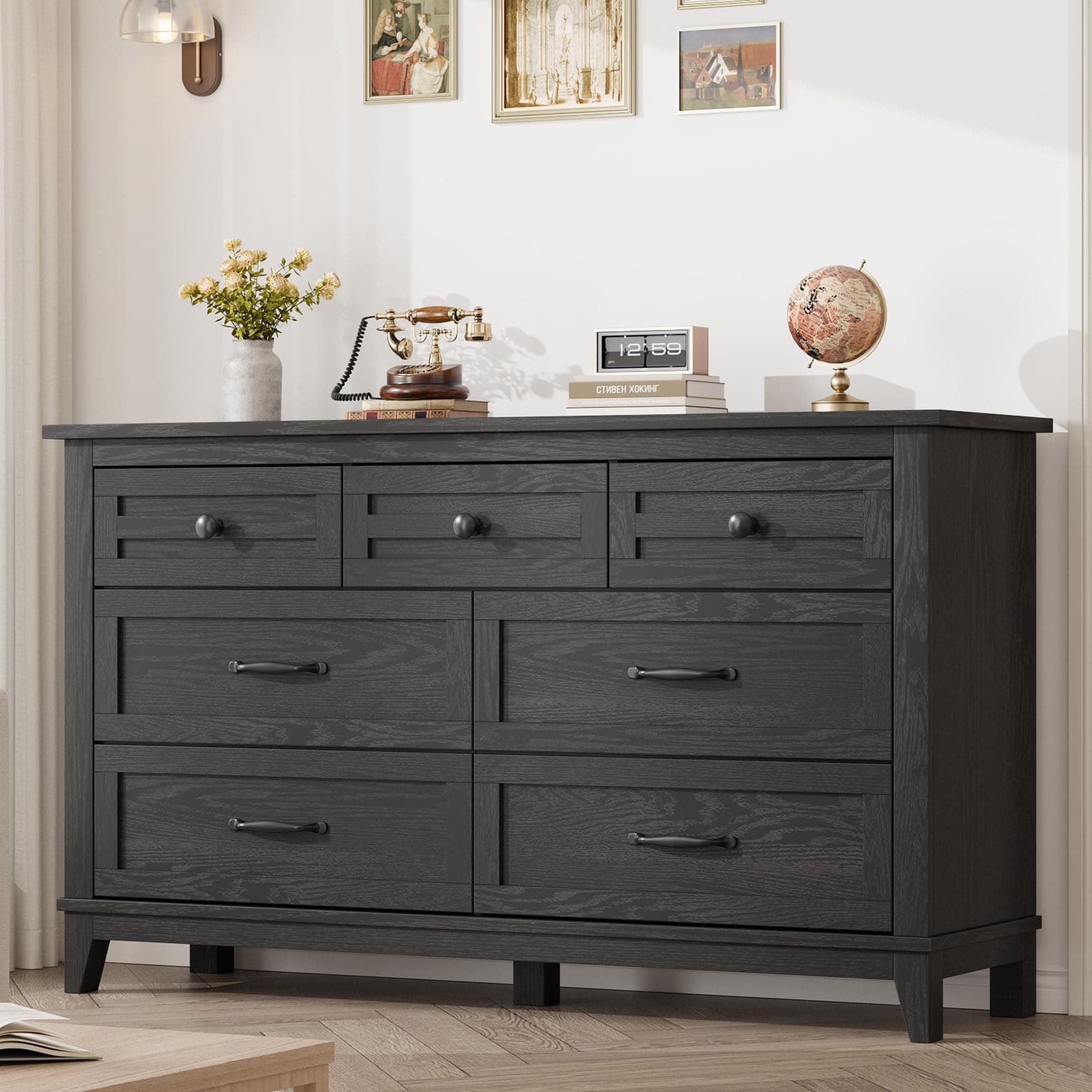 grey dresser with hutch Dressers Plus Size Prom Dresses 2018 For Cheap