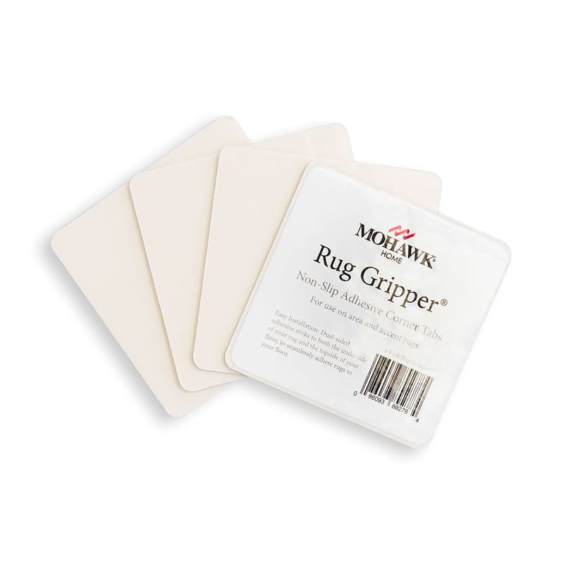Mohawk Home Gripper Tab Pack for Area Rugs - White