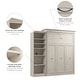preview thumbnail 20 of 22, Versatile Queen Murphy Bed with Closet Organizer (92W) by Bestar