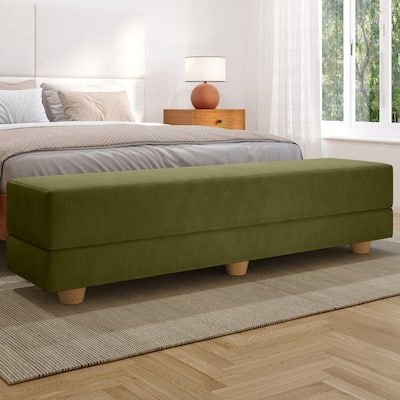 Jaxx Camden Convertible Bed Bench / Fold-Out Twin Guest Bed