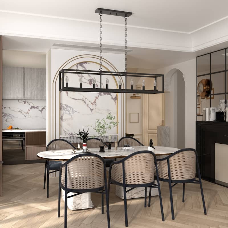 Allegray Kitchen Island Pendant Lights Linear Chandelier -UL Certified