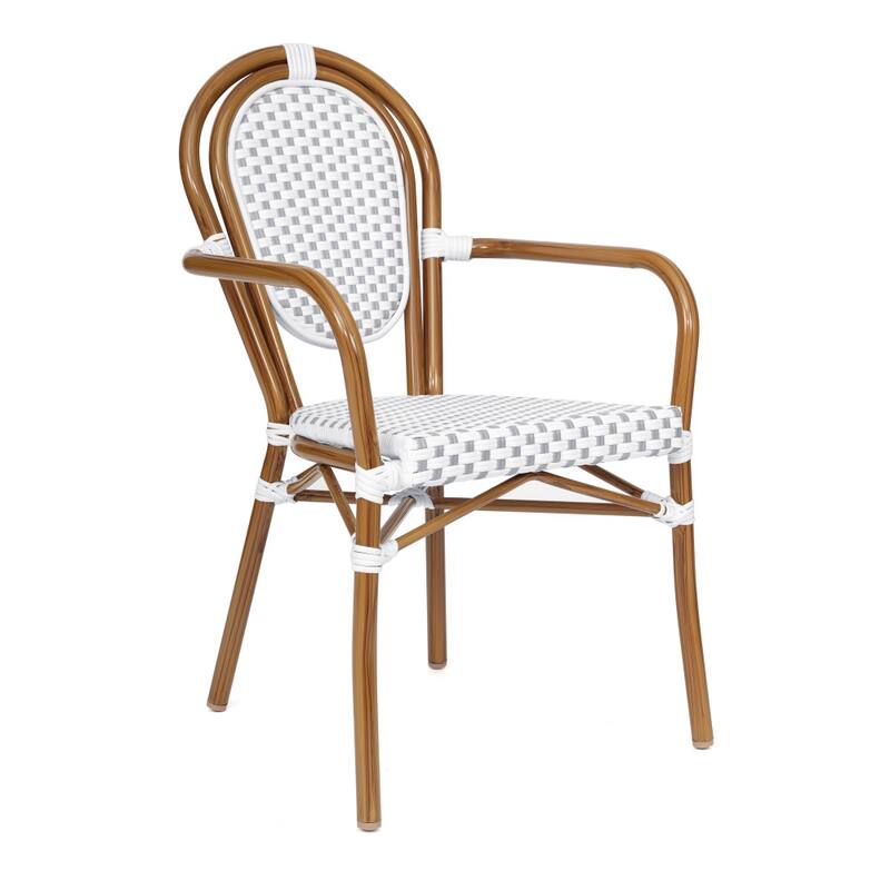 All-Weather Commercial Paris Chair with Metal Frame