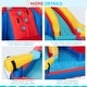 preview thumbnail 7 of 7, Outsunny 5-in-1 Inflatable Water Slide, Kids Castle Bounce House - 151.5" x 142.5" x 80.75"