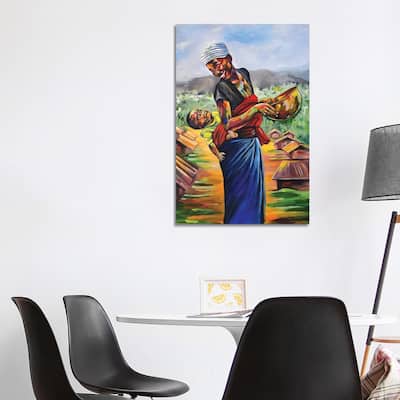 iCanvas "Cradle" by Damola Ayegbayo Canvas Print