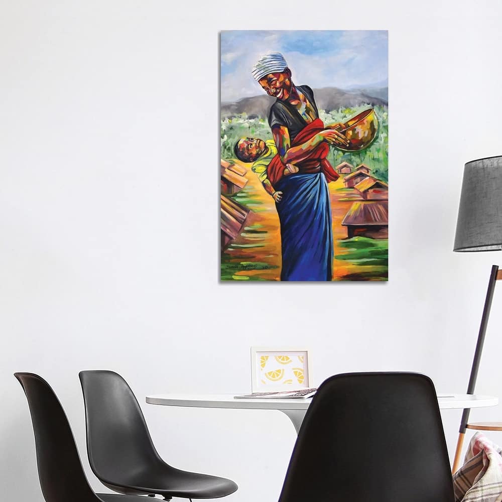 iCanvas "Cradle" by Damola Ayegbayo Canvas Print