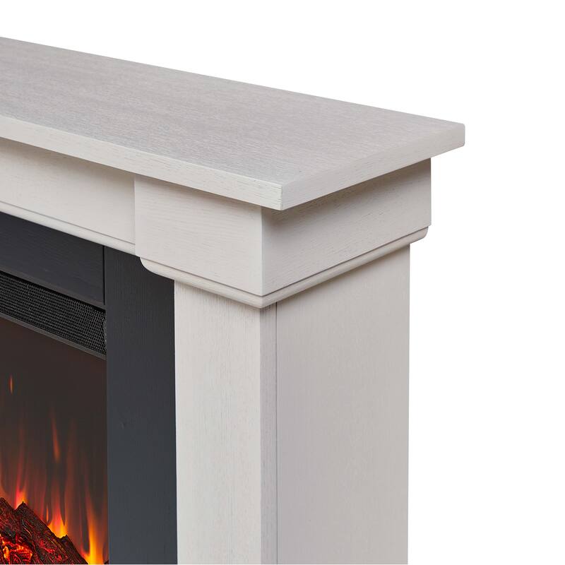Bristow 66" Landscape Electric Fireplace by Real Flame