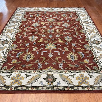 HERAT ORIENTAL Handmade Tabriz Wool Rug - 8' x 11'