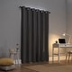 preview thumbnail 2 of 105, Sun Zero Cyrus Thermal Total Blackout Grommet Curtain Panel, Single Panel