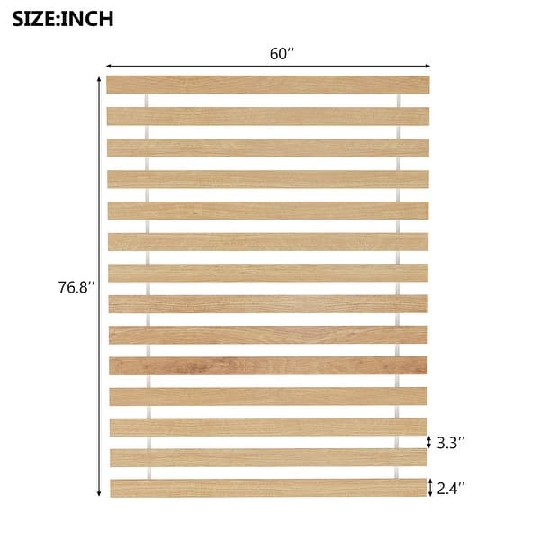 Queen Size Pine Wood Bed Slats Only Sell Slats Bed Slat- Natural - Bed ...