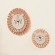 preview thumbnail 3 of 3, Lambs & Ivy Jungle Adventure 2-Piece Yarn/Felt Lion Wall Decor - 9 & 12.5 Inch