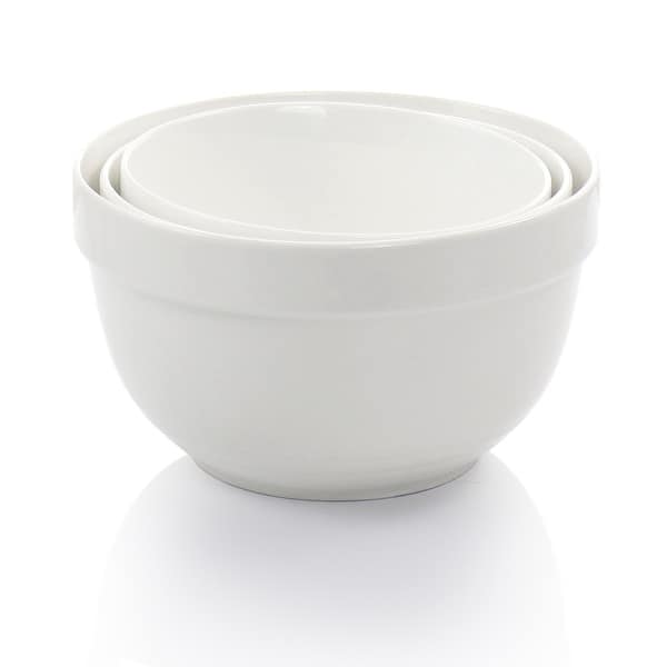 Rachael Pots White Mixing Bowl Small