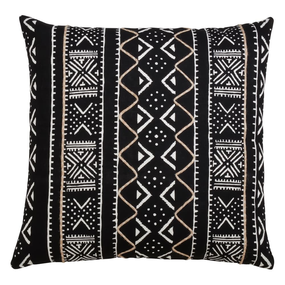 Mud Cloth Throw Pillow