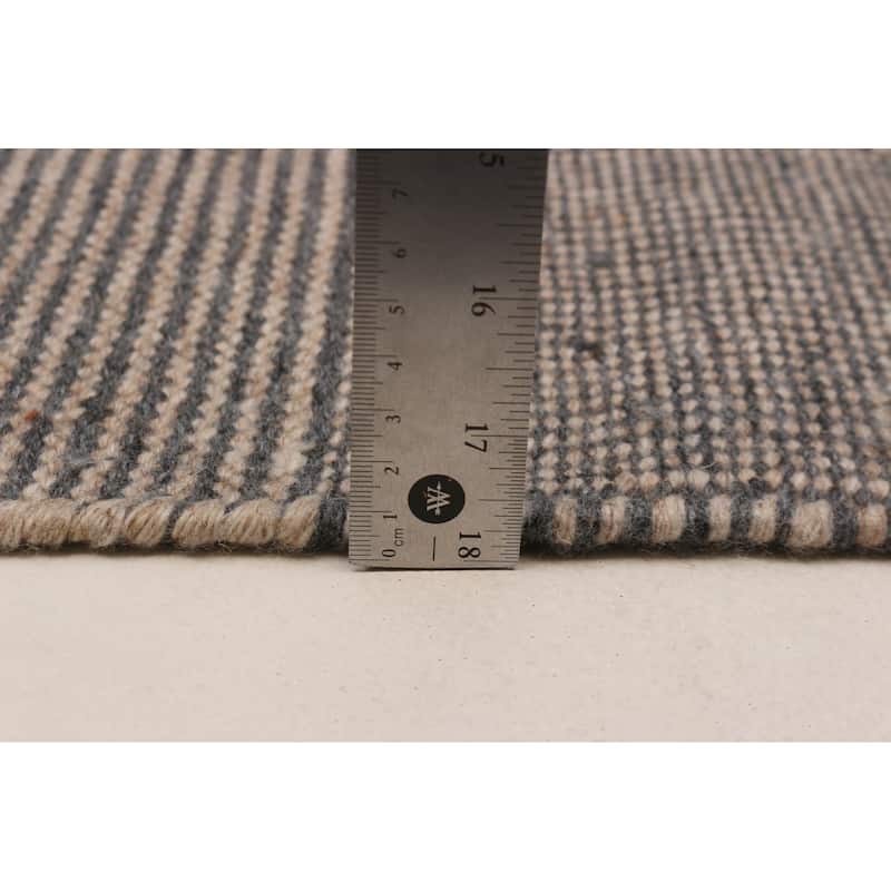Ankara FW Grey Kilim 5'0" x 8'1" - 5'0 x 8'1