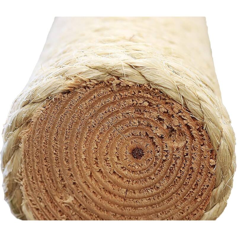 Spacious Two-Level Window Cat Perch Tower with Sisal Scratching Posts and Play Toy for Indoor Lounging