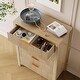 preview thumbnail 5 of 8, Tall Wooden 5 Drawers Dressers, Storage Cabinet for Bedroom, Living Room