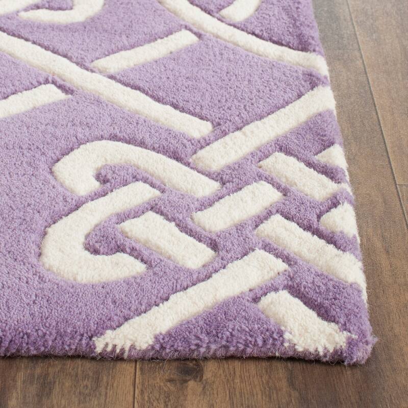 SAFAVIEH Handmade Chatham Fatma Modern Wool Rug