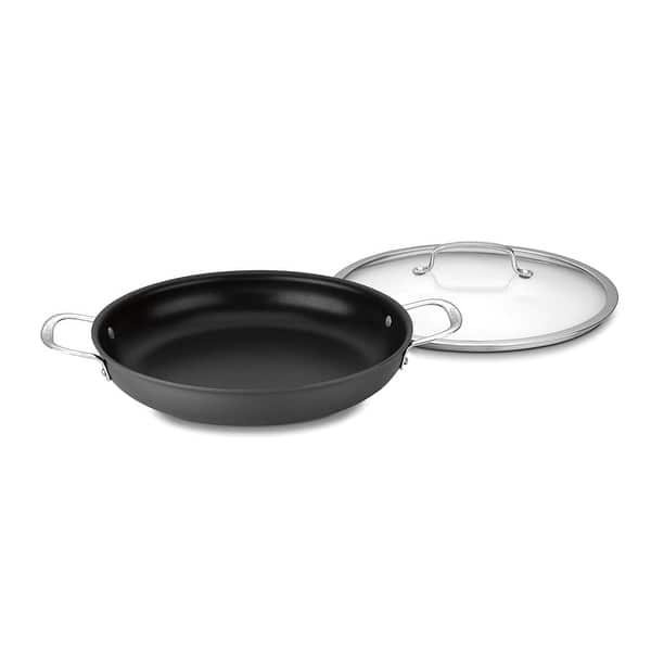 Cuisinart Contour Hard Anodized Everyday Pan with Cover, 12 inch