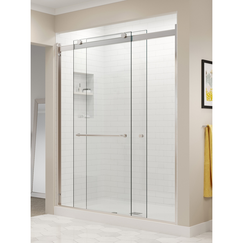 Basco Basco Rotolo 70" High x 52" Wide Bypass Semi-Frameless Shower