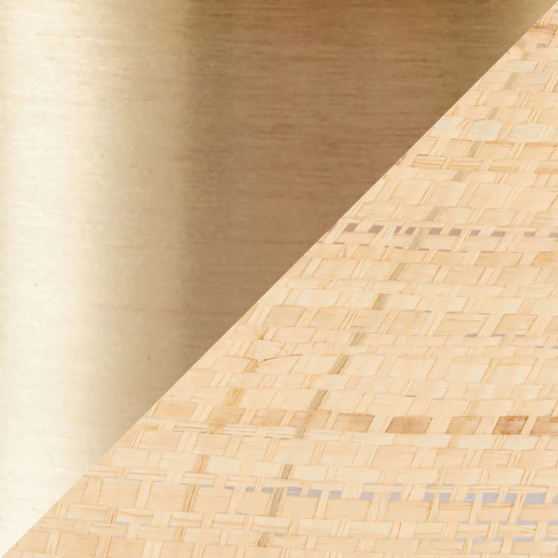 The Curated Nomad Leah 29" Rattan Table Lamp