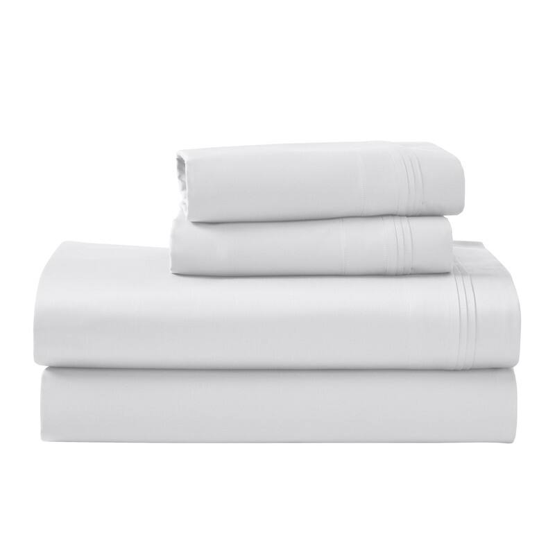Superior Egyptian Cotton 1000 TC Deep Pocket Sheet Set - 18" & 20" Extra Deep Pocket Options